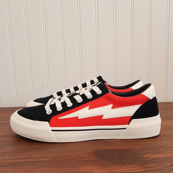 Revenge X Storm‎ Size 10M/11.5W Vol. 2 Low-Top Red/Black/White Lightening New - Picture 4 of 10
